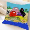 Poster B-Barbapa-pa Cartoon Stitch Lucky Dragon Pillow Cover Sofa Cushion Cover Home Room Decoration Children Gift