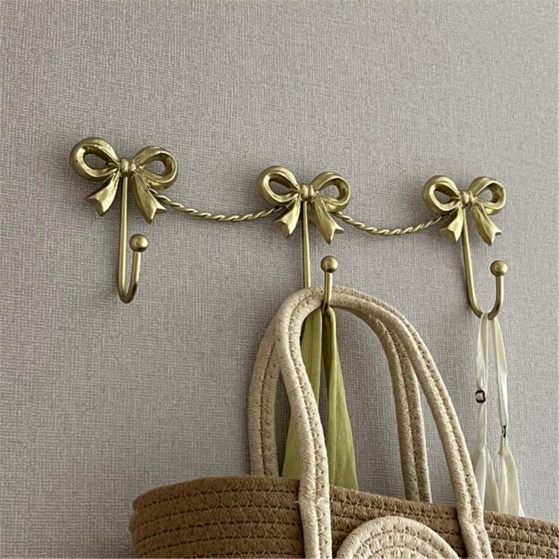 Stylish Wall Mounted Hook with Invisible Screws for Hanging Coat and Bags Strong Load Capacity Metal Clothes Hanger