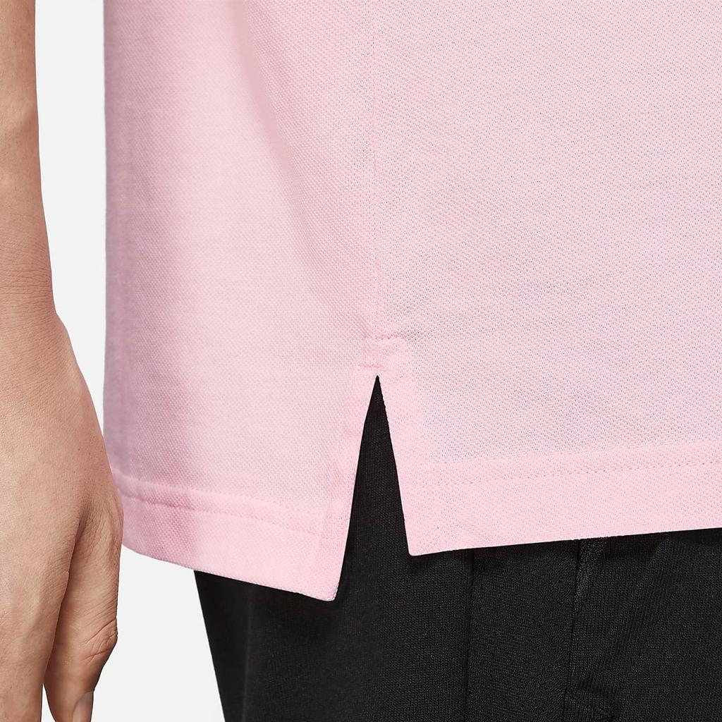 Nike Embroidered Logo Polo Shirt Men Tops Pink CJ4457-691