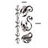 English Tattoo Sticker Feather Red Lip Totem Arm Circle Set Simulation Waterproof Tattoo Sticker