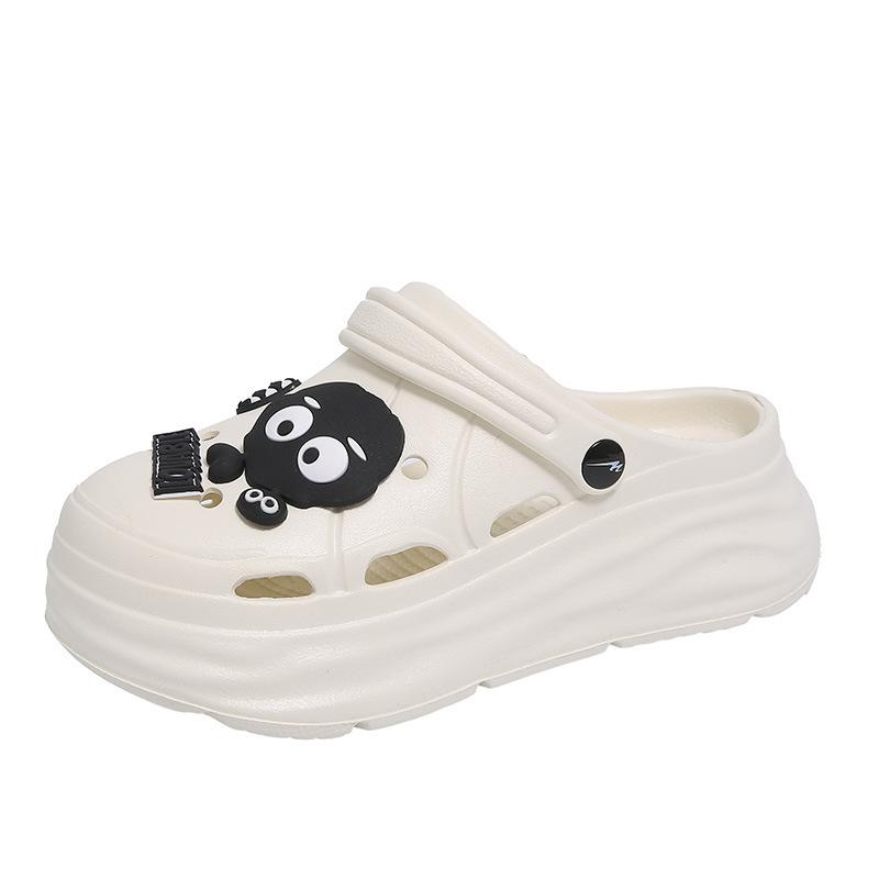 Cartoon soft bottom heightening slippers new