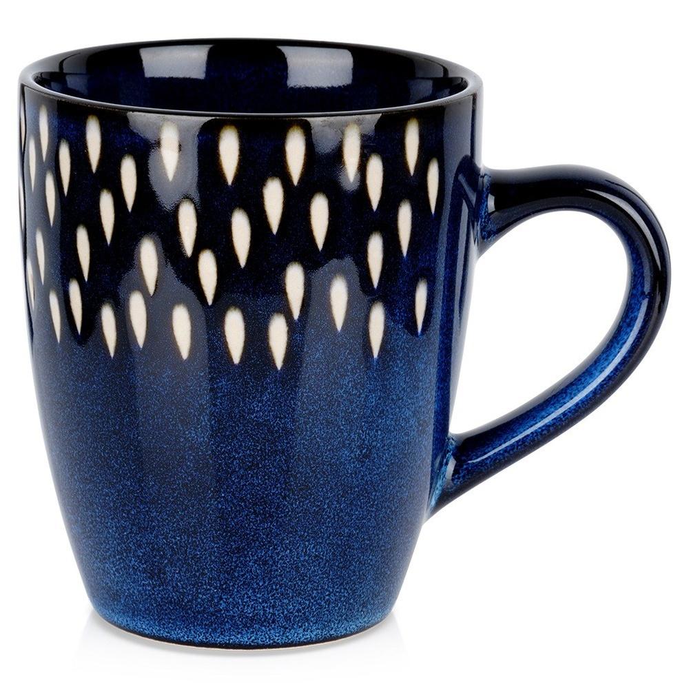 Navy Blue Mug for Hot and Cold Drinks for Coffee, Tea, Herbs, Beverages