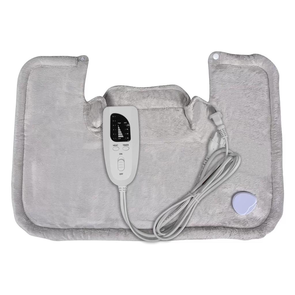 Electric Heating Pad For Shoulders And Neck Heated Therapy Shoulder Wrap With Gravity Design Cozy Throw Blanket For Warmth And Comfort