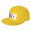 Fashion SUMMER Flat Brim Sun Hat  Students Golf Hat Unisex