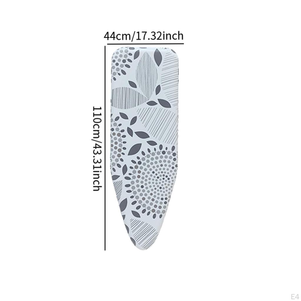 Ironing Board Cover Built To Last with Thick Layer for Laundry, Non-Slip and Heat Resistant
