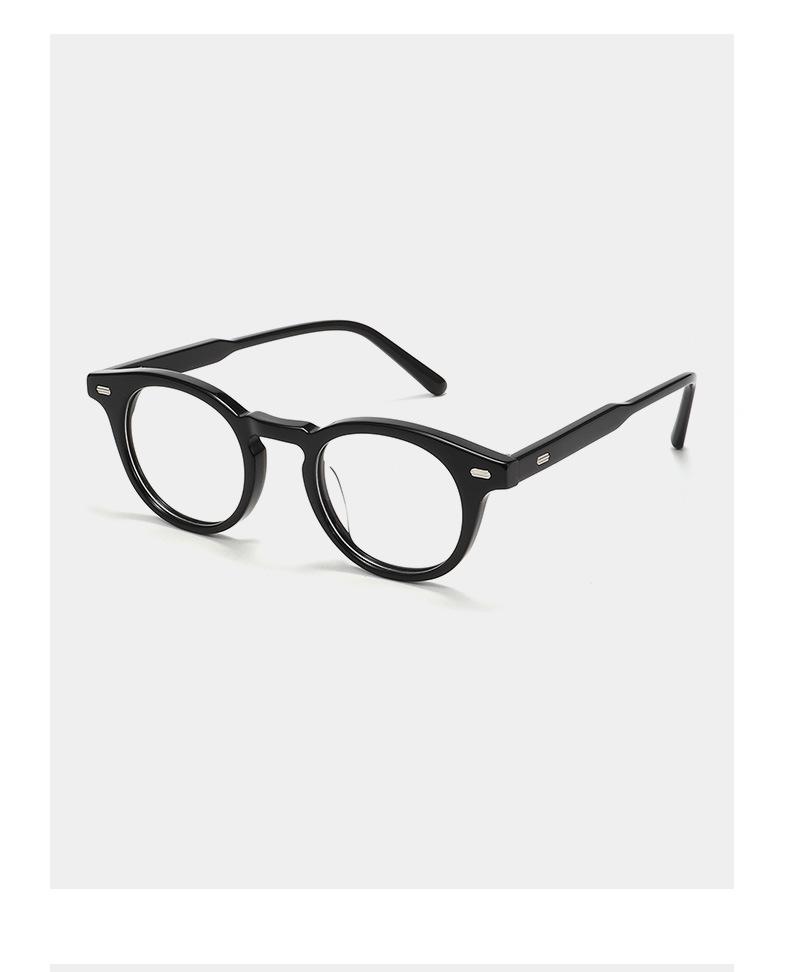 Milan A Retro Tortoiseshell Acetate Eyeglass Frames for Men and Women