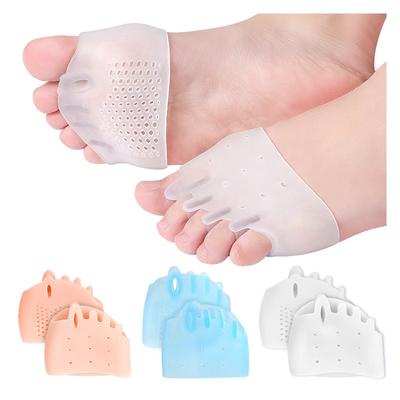 Beş Delikli Petek Ön Ped Halluks Valgus Büyük Ayak Kemik Örtüşmesi Şok Emici Beş Delikli Ayak Ayırıcı Ayak Parmağı Kılıfı