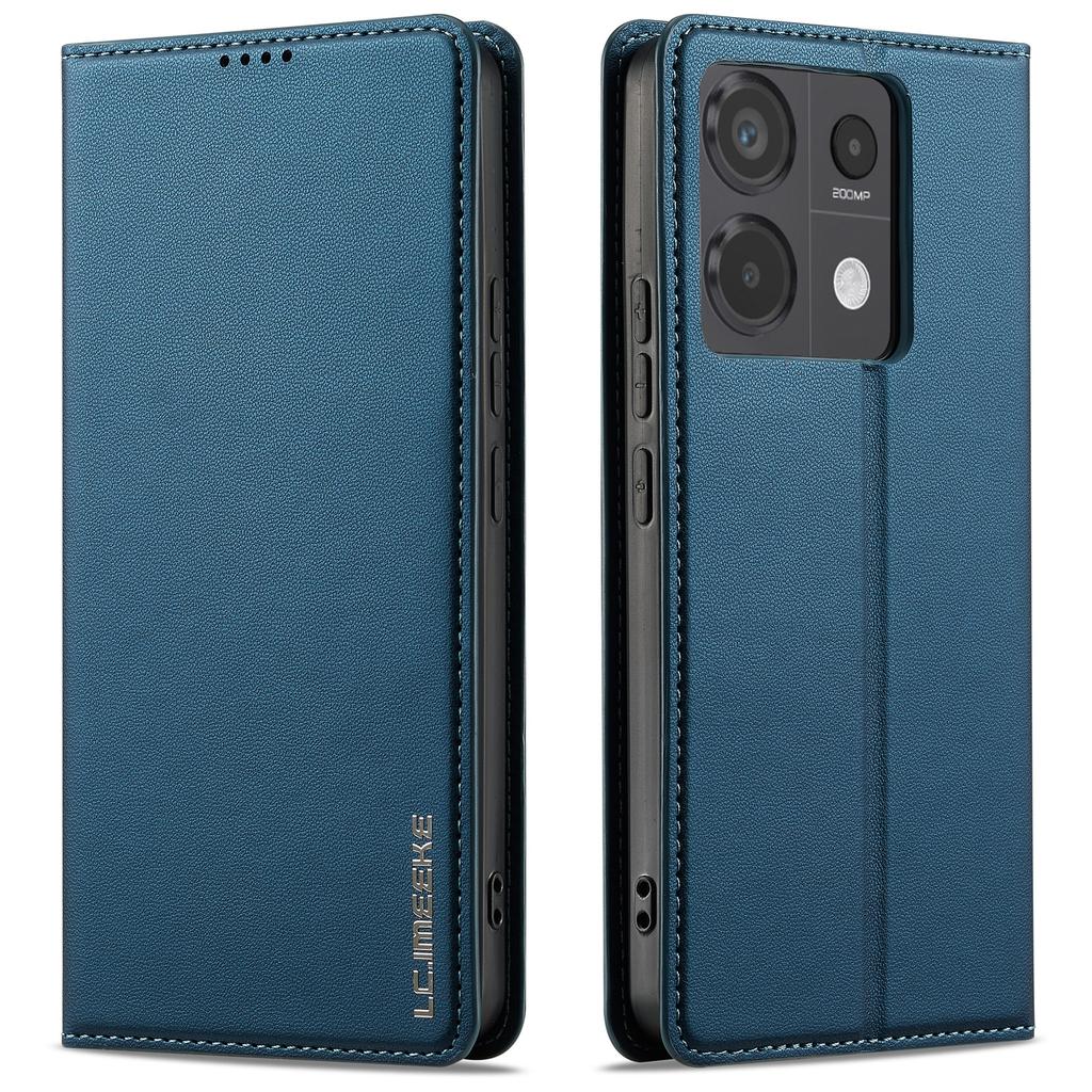 LC.IMEEKE L1 Series for Xiaomi Poco X6 5G/Redmi Note 13 Pro 5G Case PU Leather Wallet Stand Phone Cover