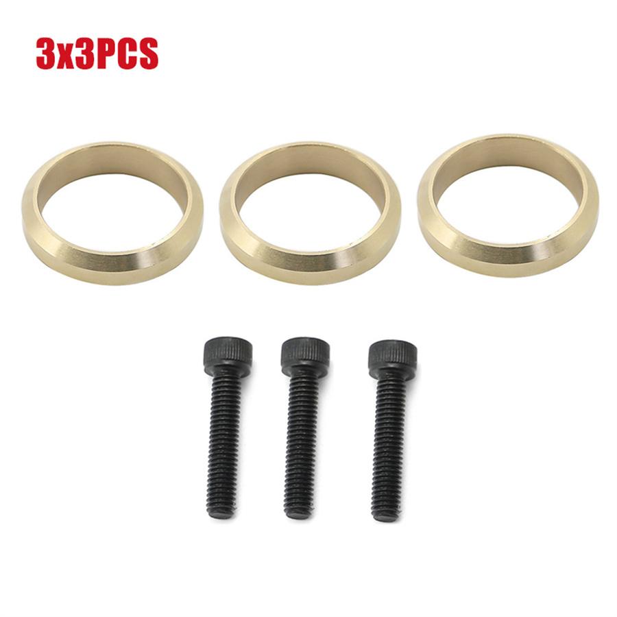 Copper Exhaust Gasket O-ring with Screws Set for Yamaha Nytro, Vector, Rage and Venture Snowmobile Four-stroke Three-cylinder Models