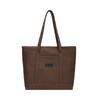 Stylish Large Capacity Canvas Tote Bag For Women Soft And Trendy Streetwear Bag