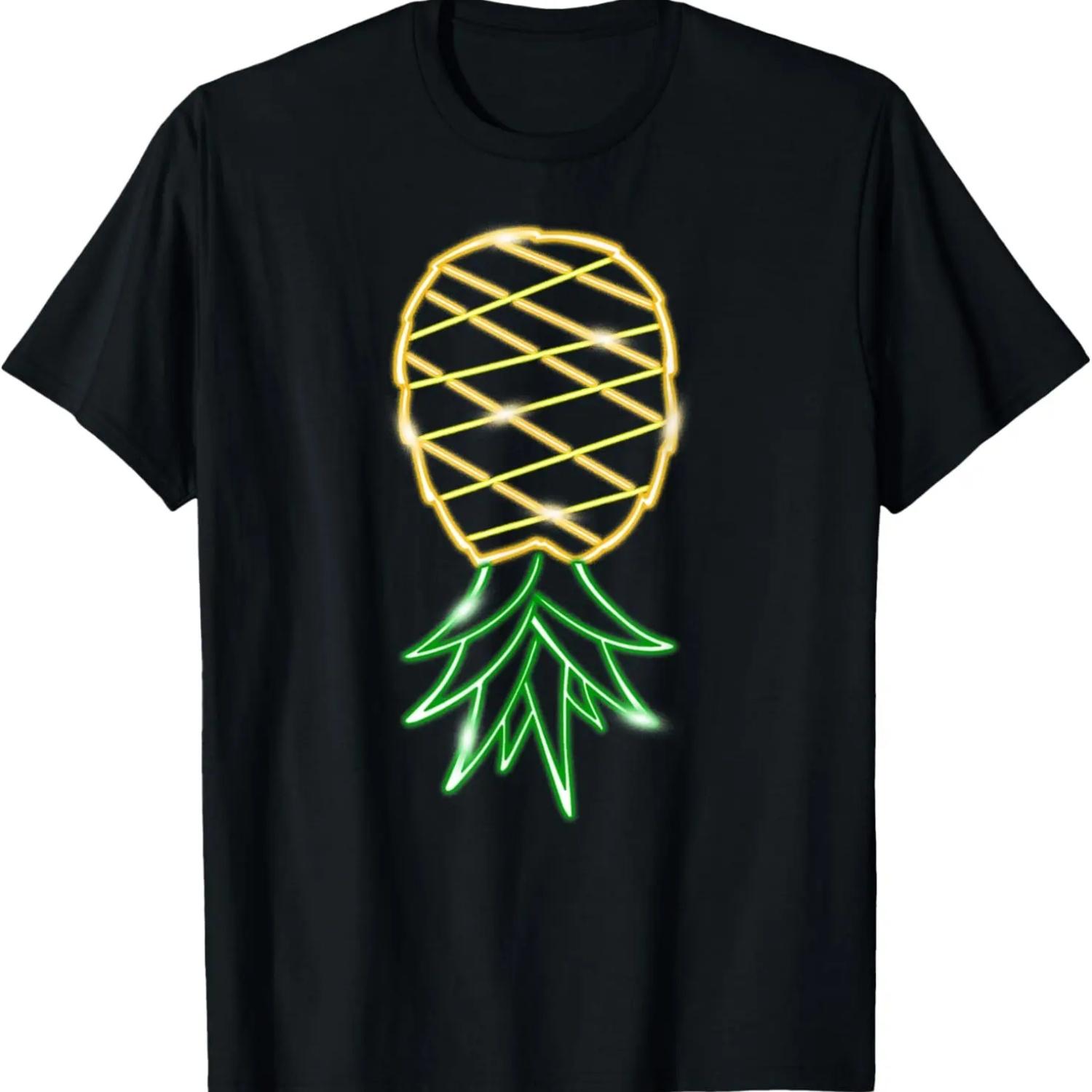 Psychedelic Pineapple T-Shirt Cool Pineapple Gifts S