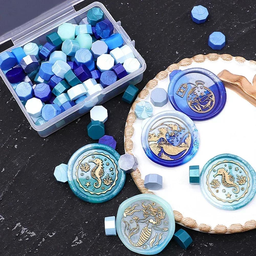Wax Seal Kit 100Pc Wax Seal Beads Sealing Wax Warmer Spoon Candle For Home Decor Craft Accessory In Stock Wholesale