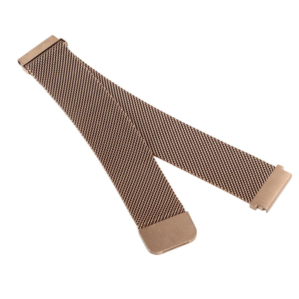 Nerezový řemínek k hodinkám 18mm Náramek Náhradní náramek pro chytré hodinky Huawei GT2 Růžové zlato