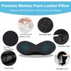 Wedge Car Seat Cushion, Memory Foam Car Truck Coccyx Seat Pillow For Driving - Sciatica And Back Pain Relief - Heightening Wedge Cushions For Car