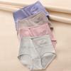 4Pcs/Set High Waist Cotton Women Panties Plus Size Body Shaper Underwear Breathable Underpants Soft Panty Sl… More