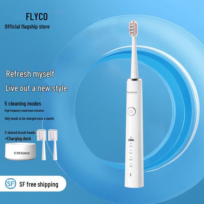 

Звуковая электрическая зубная щетка FLYCO FT7208