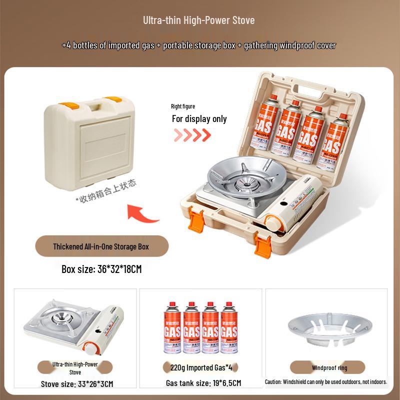 Portable Camping Cassette Stove