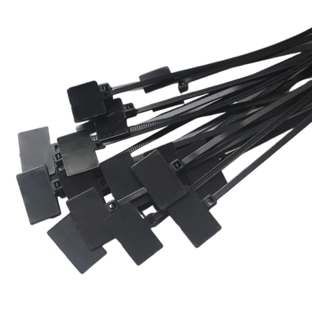 100pcs Self-locking Zip Ties 4*150mm Wire Ties Loop Ties Cable Ties  Wire Organization