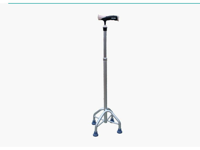Adjustable Quad Cane Crutches - Aluminum Alloy, Multiple Styles for Elderly