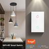 120 EU Graffiti Smart WiFi Touch Wall Switch - Neutral/Live Single Wire, RF433APP Universal