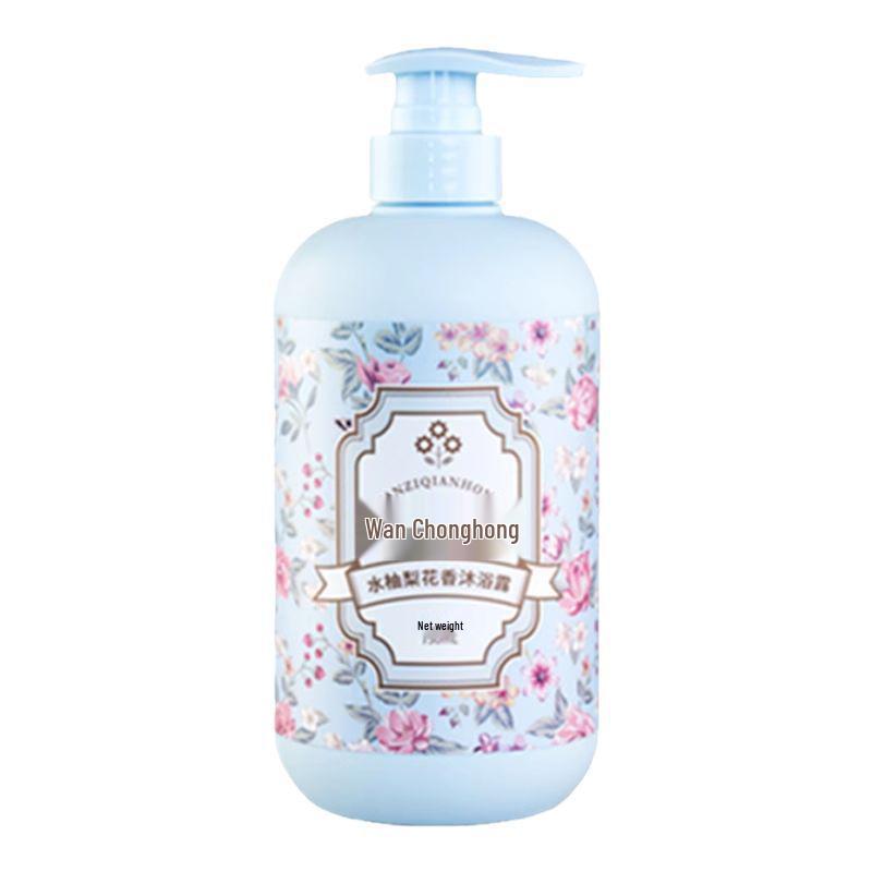 Ten Thousand Purple & Thousand Red Pomelo Pear Blossom Scent Shower Gel 750ml with Long-Lasting Unisex Fragrance
