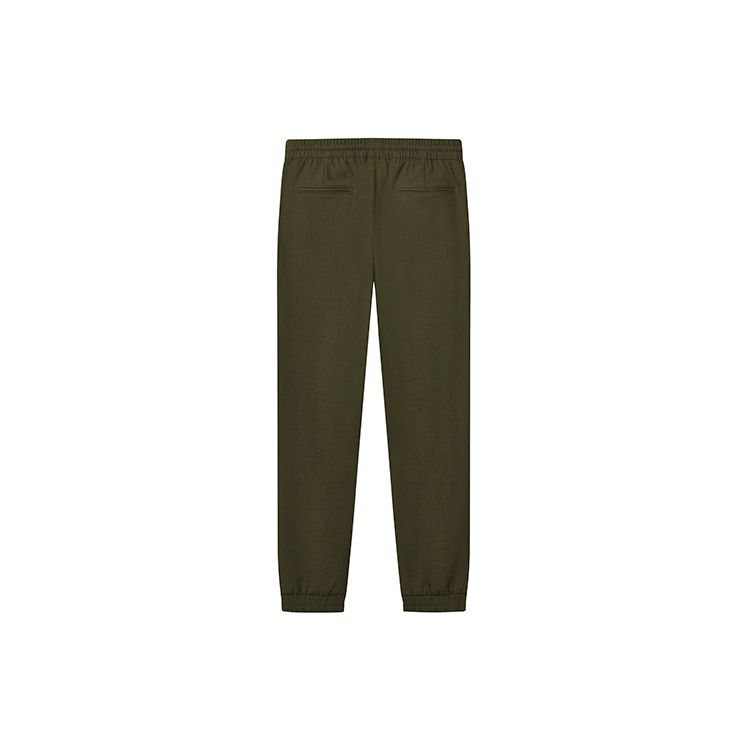 Fila Solid Color Woven Tapered Sports Pants Men Bottoms Saline-Green F11M218801FKK