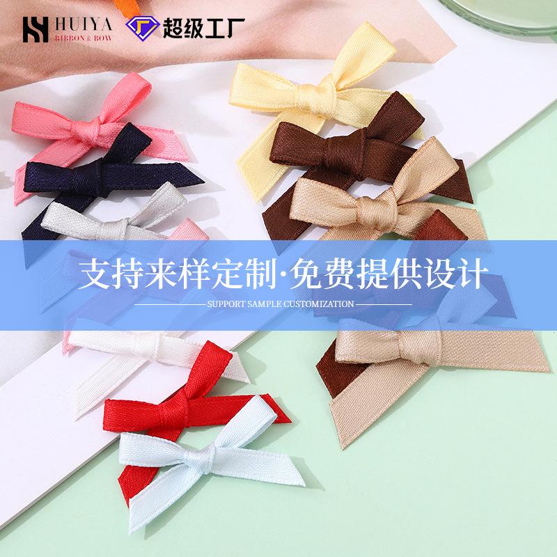 Matte Polyester Cotton Bow Work In Progress Underwear Clothing Accessories Handmade Diy Accessories Color Ribbon