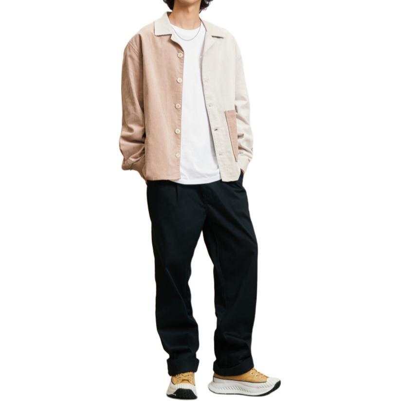 Converse Corduroy Woven Shirt Asia Sizing 'Wonder Stone' Men's 10025285-A02