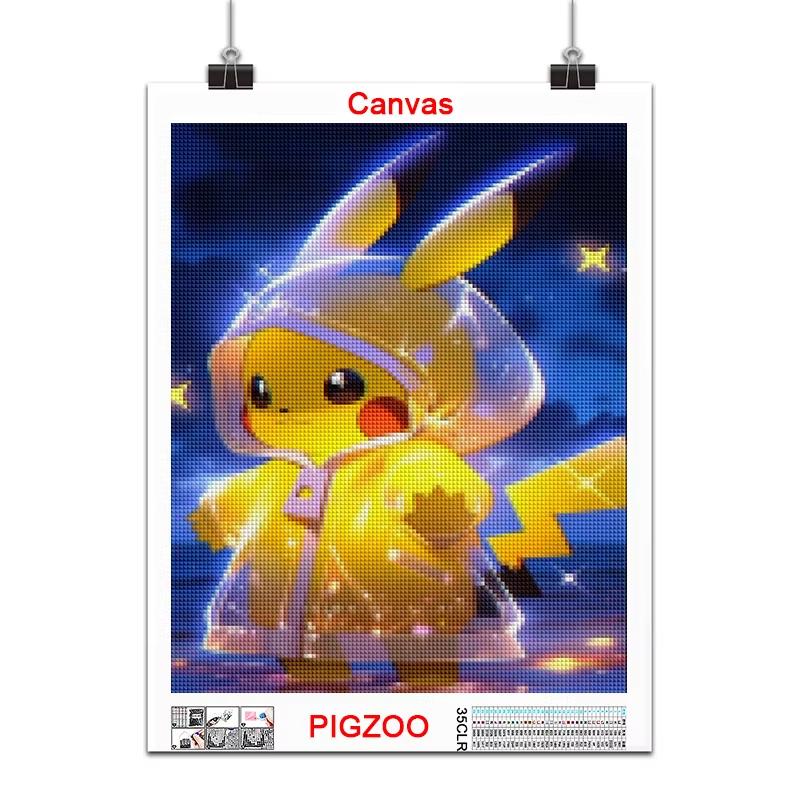 Diamond Painting Kits Lilo and Stitch Paw Patrol Pokemon Cars Home Decor Full Round Mosaic Embroidery Cross Stitch
