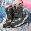 Winter Children's Cotton Warm Camouflage Snow Boots Cotton Boots Cotton Shoes 28-39