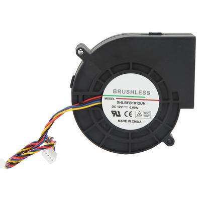 Fırçasız Soğutma Üfleyici Fan DC12V 6A 8300RPM 300CFM Yüksek Hava Akışı Çift Bilyalı Rulman