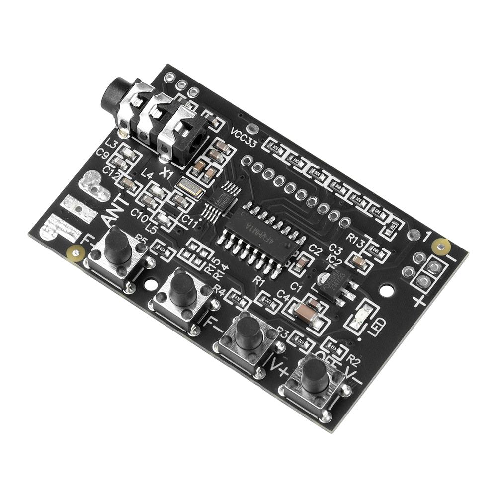 DC 3-12V Stereo FM Receiver Circuit Radio Module 76.0MHz-108.0MHz FM Radio Receiver Board