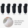 MiiOW Pure Cotton Short Sock Men Sport Non-Slip Invisible Ankle Sock Summer Anti Sweat Deodorant Breathable Business Dress Sock