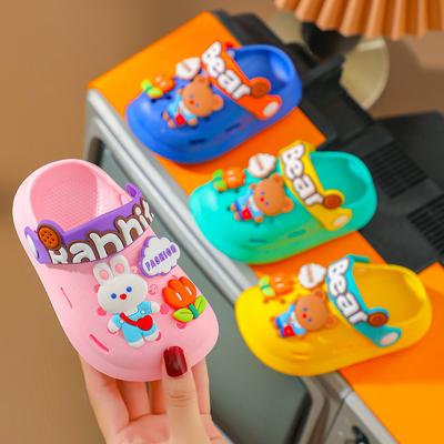 Baby Sandals for Boys Girls Cartoon Kids Shoes Summer Toddler Flip Flops Children Home Slippers Beach Swimming Slippers