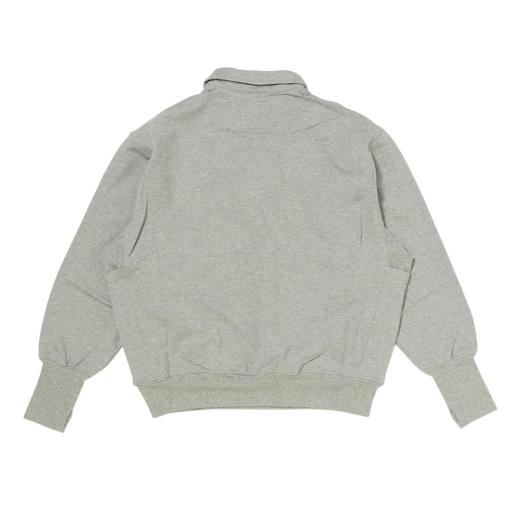 Vans Tokyo Design Collective FW24 Fashion Long Sleeve Half Zip Sports Sweatshirt Unisex Sweatshirt Gray Stone-Flower VN000KF3GRH