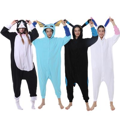 Pigiama Pokemon Winter Warn Man Animal Cosplay Polar Fleece Kigurumi Tutina pigiama Carino