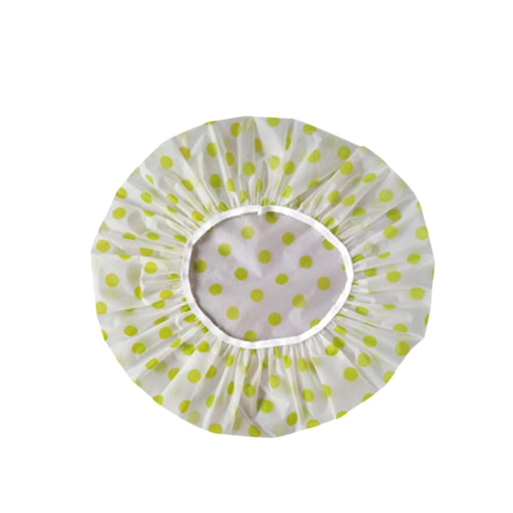 

Многоразовая шапочка для душа, утолщенная эластичная банная шапочка, банная шапочка для женщин, спа-принадлежности для женщин, шапочка для душа, аксессуары для ванной комнаты зелёный