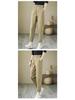 2024 Women's Spring & Autumn Retro Harem Pants, Elastic Waist, Loose Fit, Plus Size, Pure Cotton Carrot Pants
