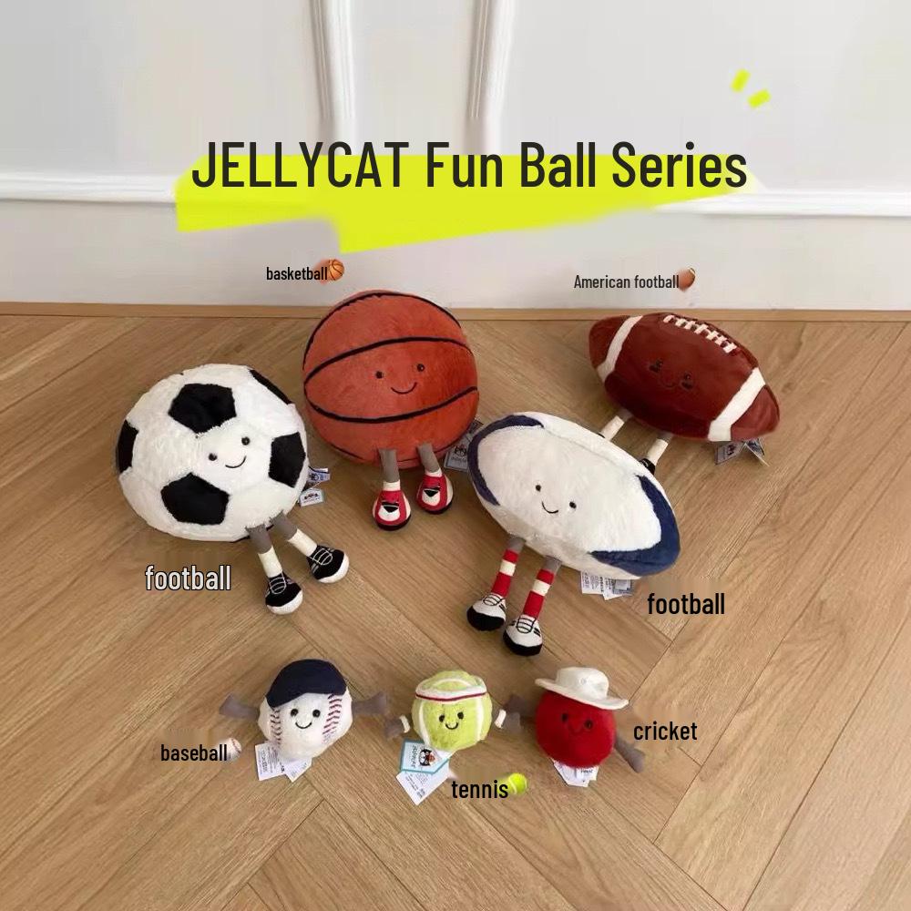 

Hobby Sports Ball Plush Doll Jellycat Toy - Popular Holiday Gift As Pictured