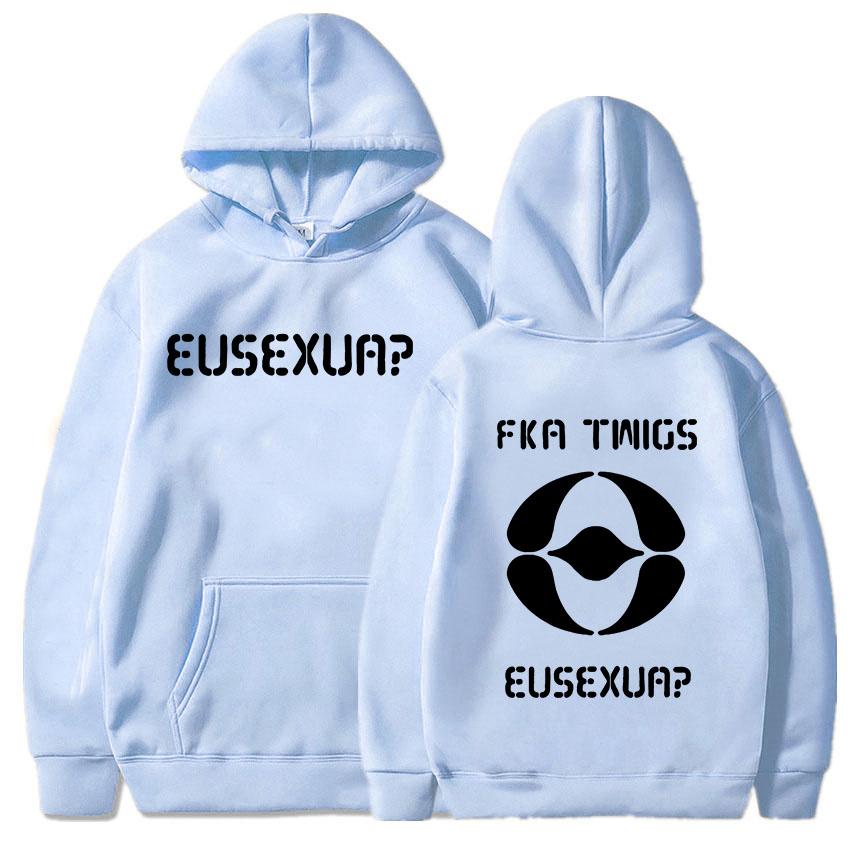 Winter Long Sleeve Hooded Pullovers EUSEXUA FKA Twigs Hoodies Women Sudaderas Con Capucha Casual Fleece Warm Gothic Sweatshirts