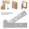 2pcs Rotatable Pivot Hinges Easy Install Hidden Pivot Hinges Cabinet Pivot Hinges  Fence Sheds