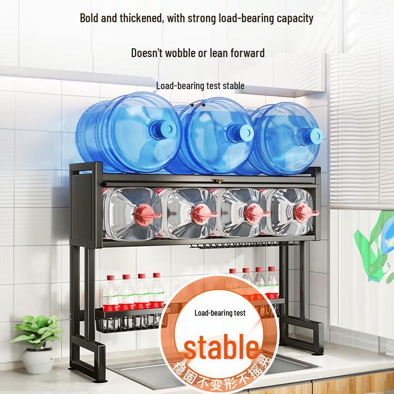 Shuaishi Kitchen Over-Sink Dish Drying Rack with Storage