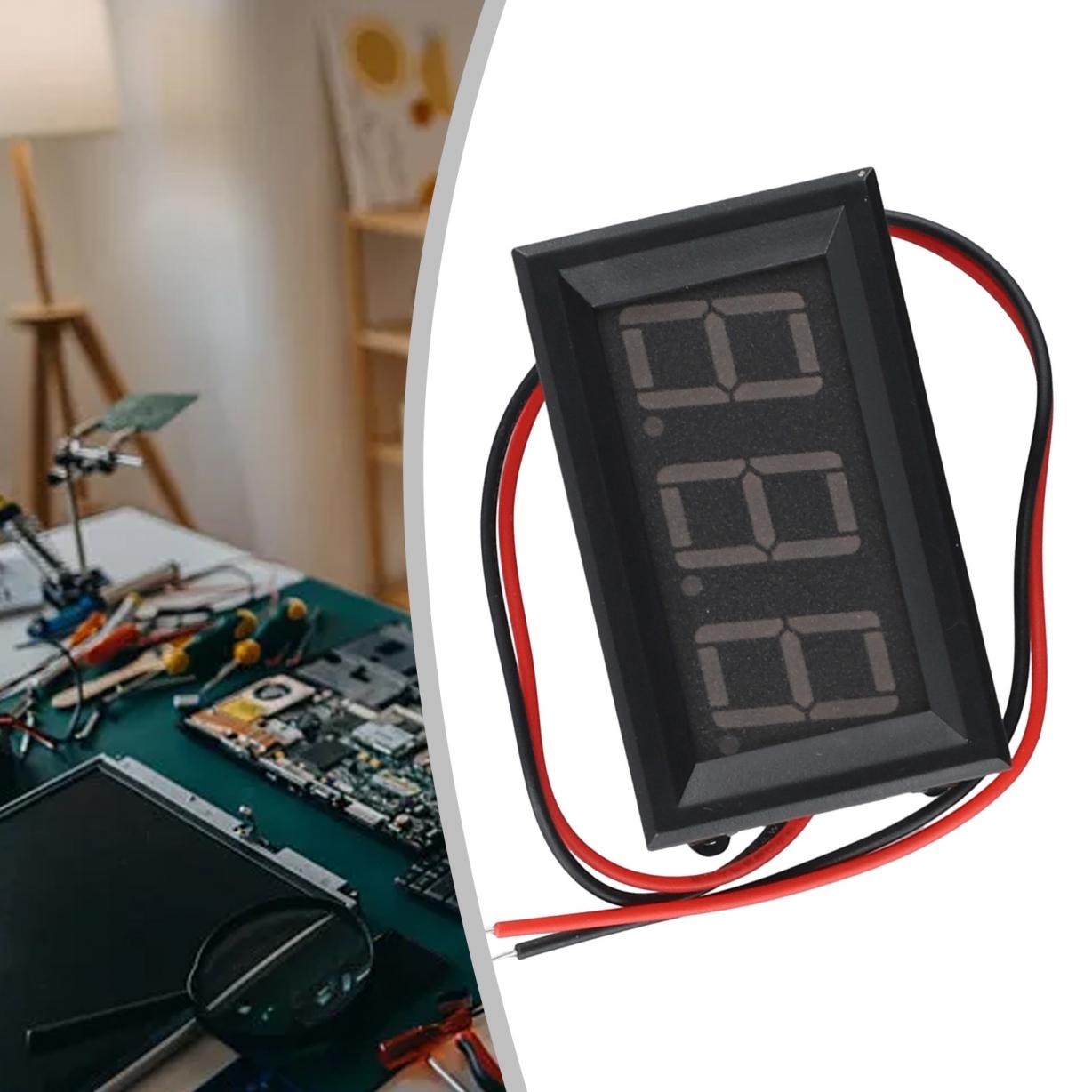 

Voltage Table Blue Optional DSN-DVM-568ac Display Gauge червоний