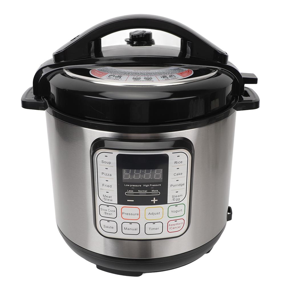 Electric Pressure Cooker 6L Multiple Prevention Dishwasher Safe 16 in 1 Multi Cooker for Slow