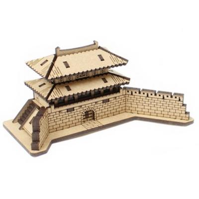 Moto 3D Three Dimensional Puzzle Sungnyemun Korea 3d Puzzle