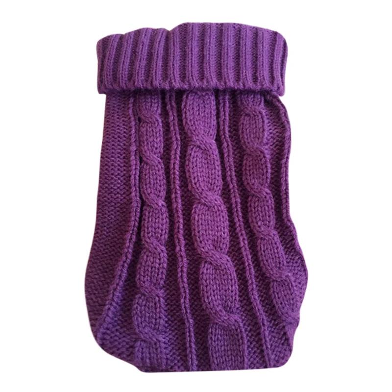Svetry pro psy Zimní oblečení pro mazlíčky pro malé psy Teplý svetr Kabát Outfit pro kočky Oblečení Vlněné měkké tričko pro psy Bunda York