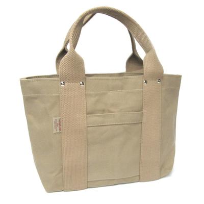 Heavy Canvas Tote Bag [THREAD-LINE] (S) 04-0695 (beige)