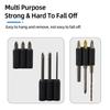 3 Holes Screwdriver Bit Holder 1/4 Hex Shank Drill Bit Storage Case with 3M 3Meters Double Sided Adhesive Tape Tool Accessories