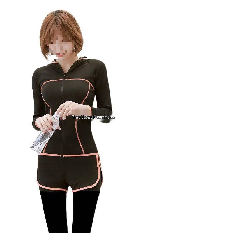 Damen Schnelltrocknendes Yoga- & Laufset - Kurzärmelig, Atmungsaktive Sportbekleidung für Sommer & Herbst