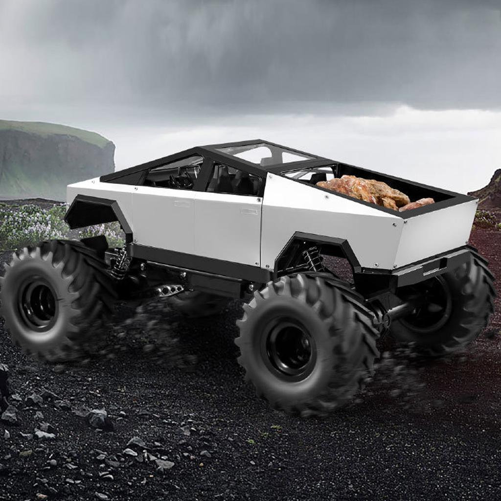 Auto na dálkové ovládání Velká velikost 45 cm 1/8 2,4 GHz Nákladní auto na dálkové ovládání Terénní auto Vozidlo 4WD Slitina